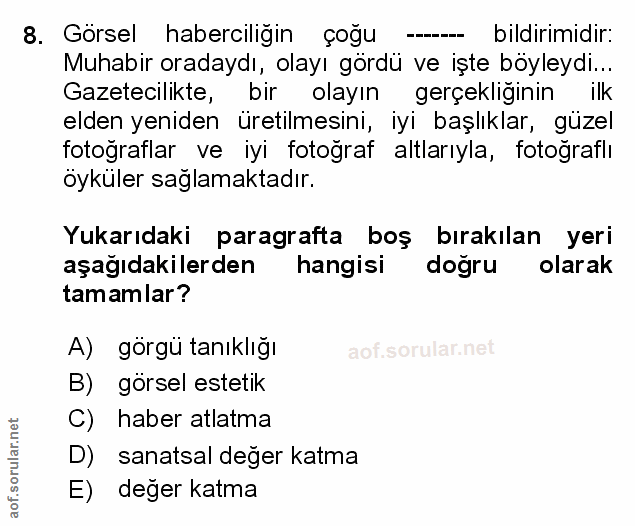 Soru 8