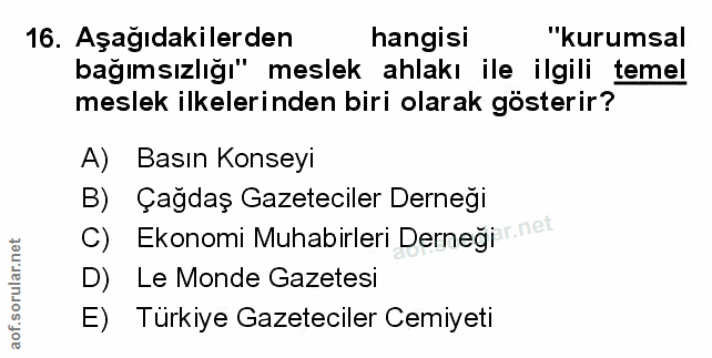 Soru 16