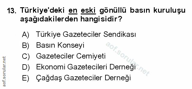 Soru 13