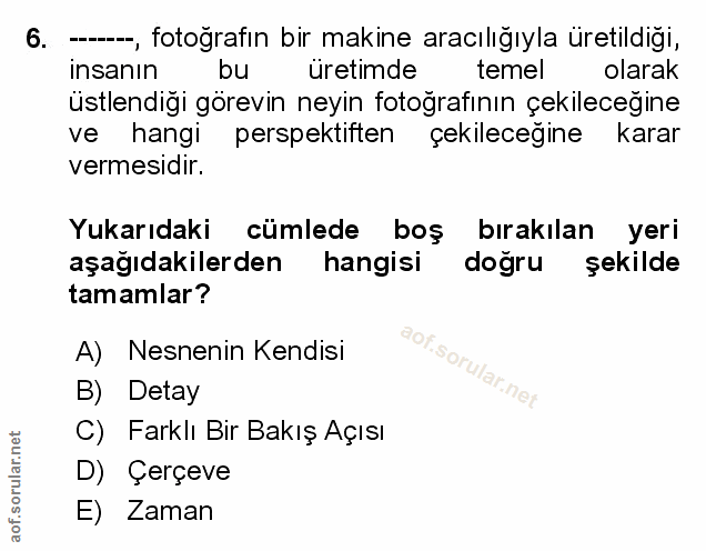Soru 6