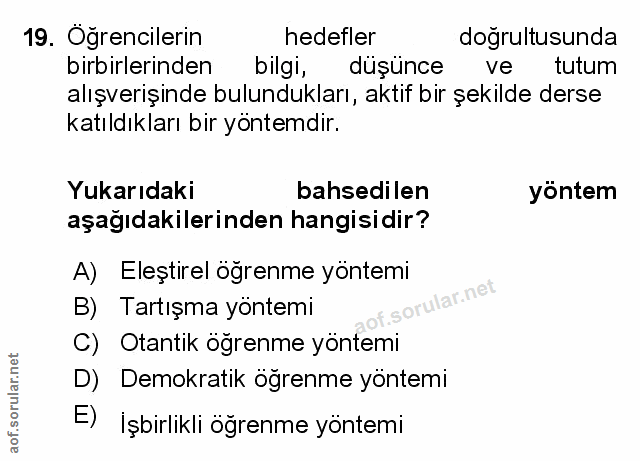 Soru 19