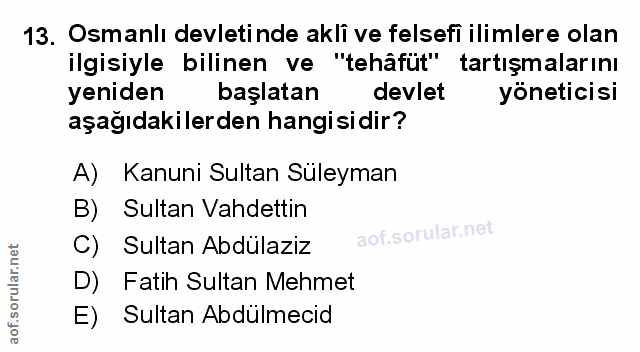 Soru 13