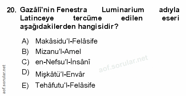Soru 20