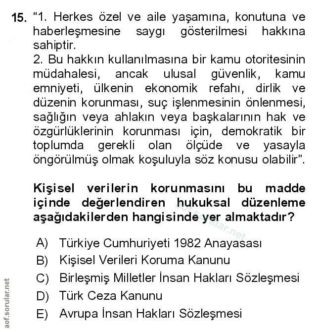 Soru 15