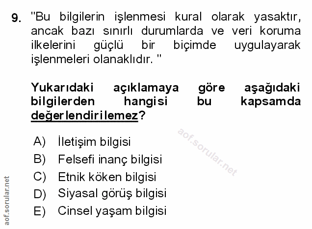 Soru 9