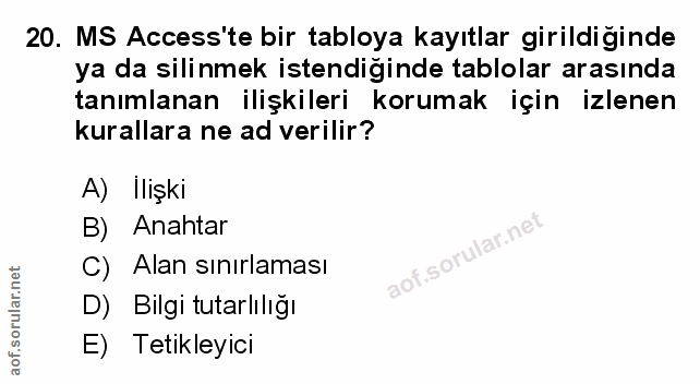 Soru 20