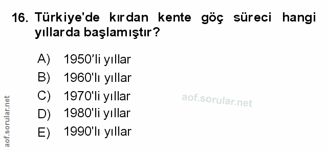 Soru 16