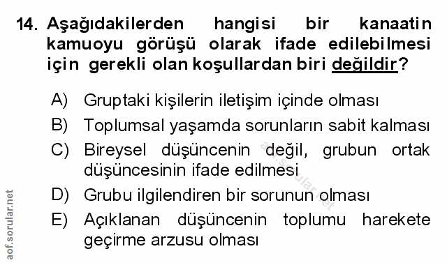 Soru 14