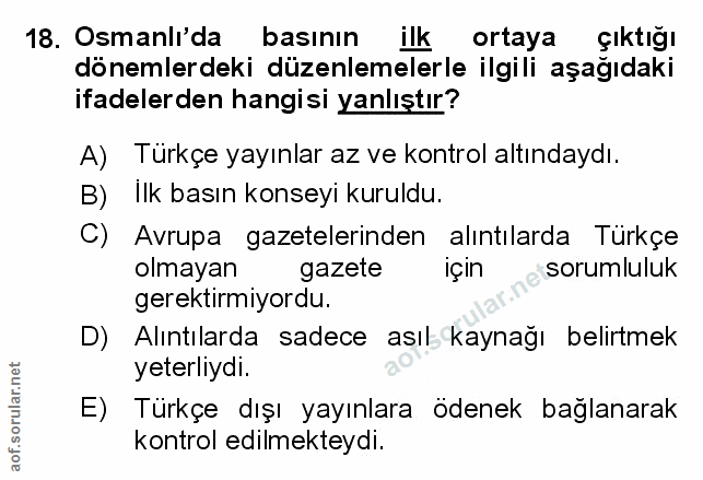 Soru 18