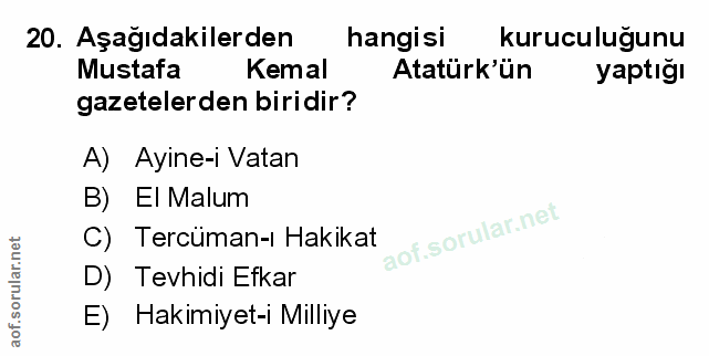 Soru 20