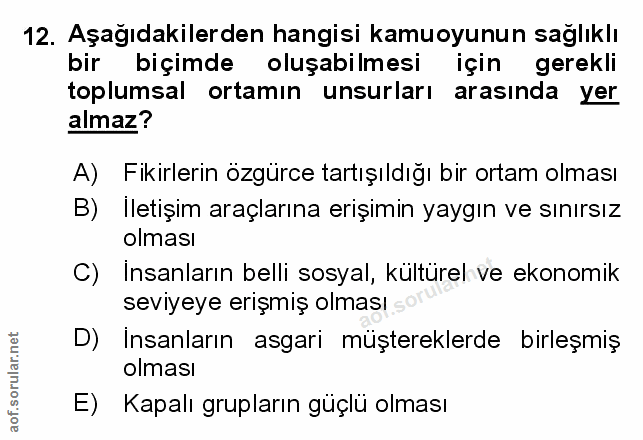 Soru 12