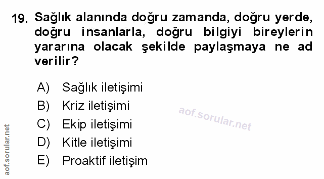 Soru 19