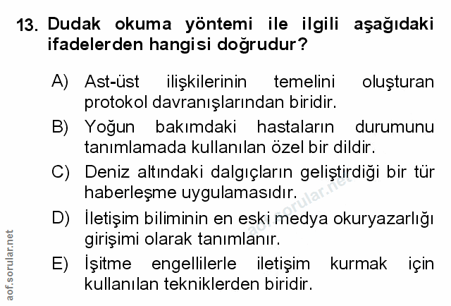Soru 13