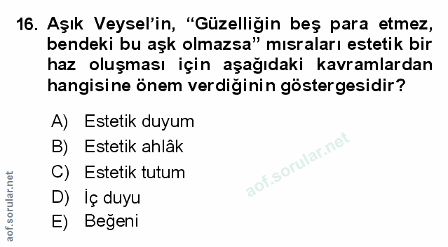 Soru 16