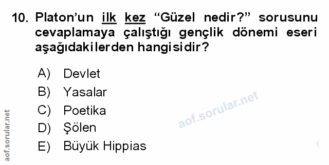 Soru 10