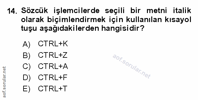 Soru 14
