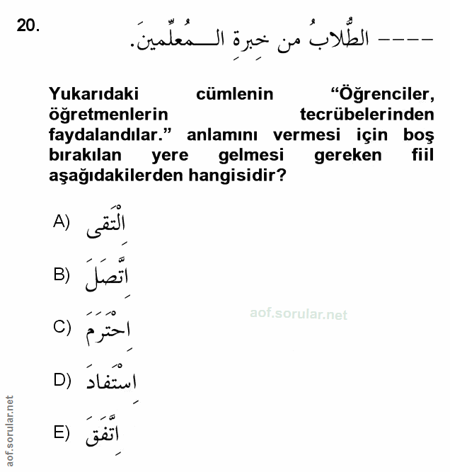 Soru 20