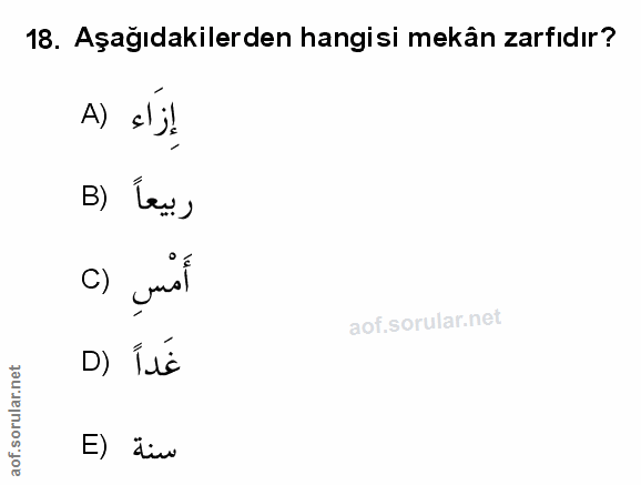 Soru 18