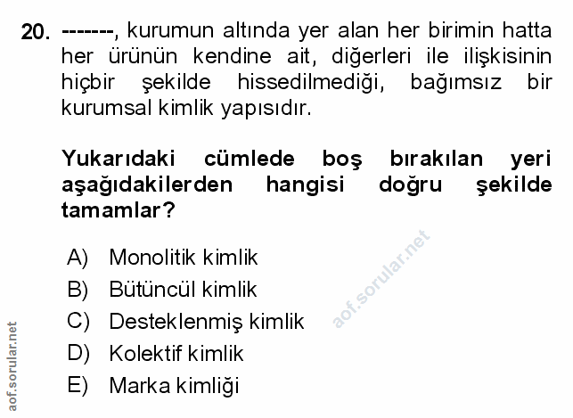 Soru 20