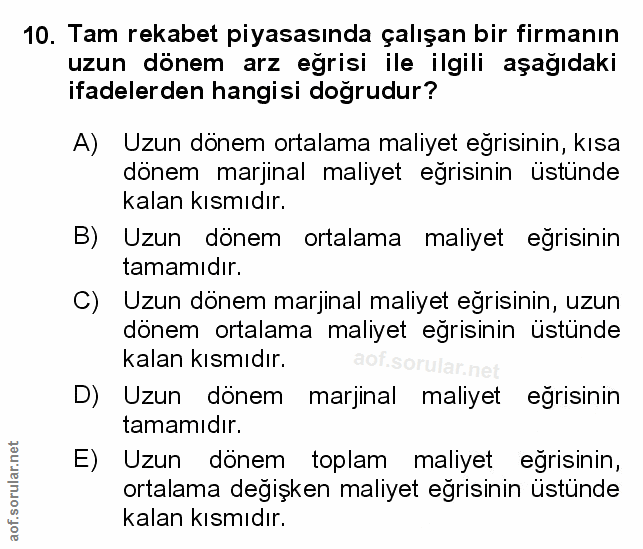 Soru 10