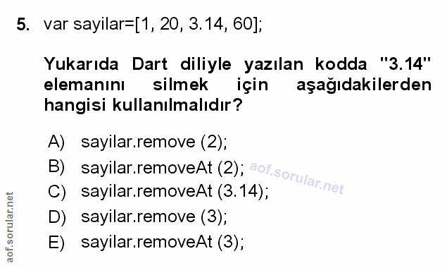 Soru 5