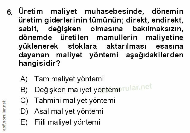 Soru 6
