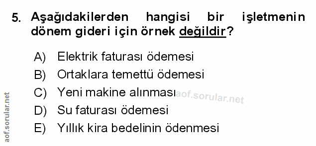 Soru 5