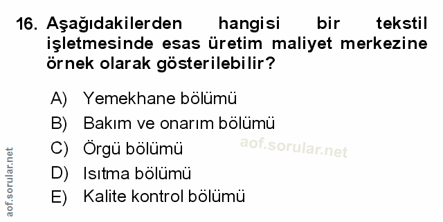 Soru 16