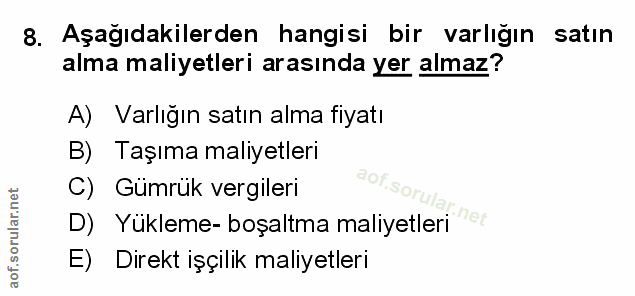 Soru 8