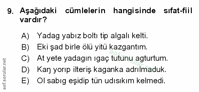 Soru 9