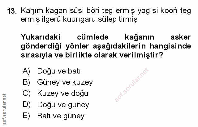 Soru 13