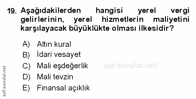Soru 19