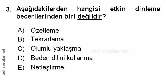 Soru 3