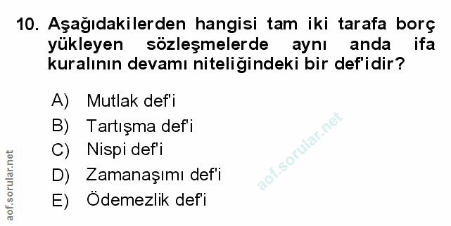 Soru 10