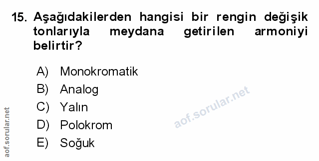 Soru 15