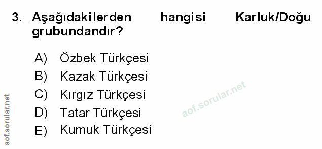 Soru 3