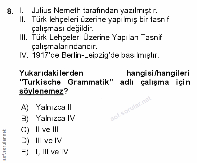 Soru 8