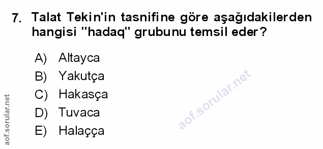 Soru 7