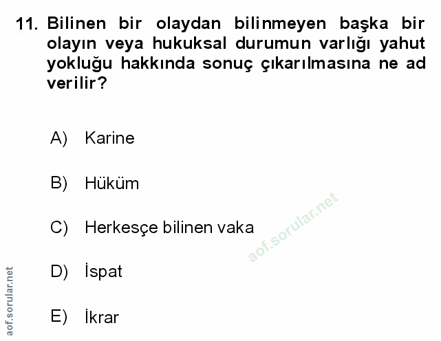 Soru 11