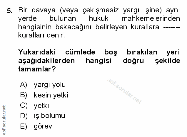 Soru 5