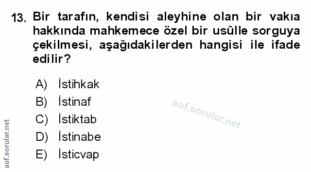 Soru 13
