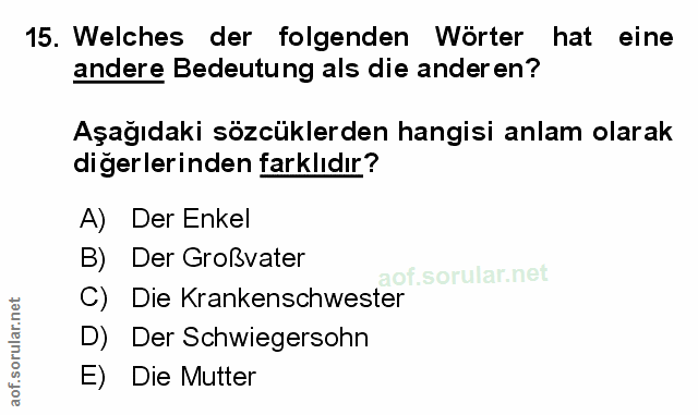 Soru 15