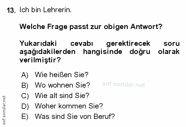 Soru 13