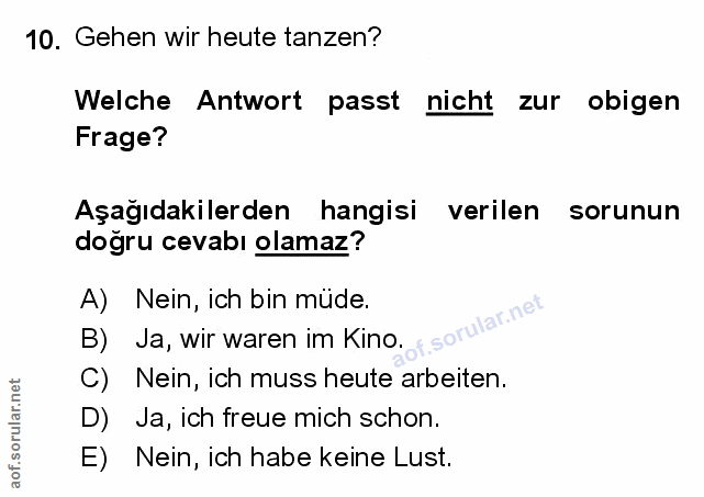 Soru 10