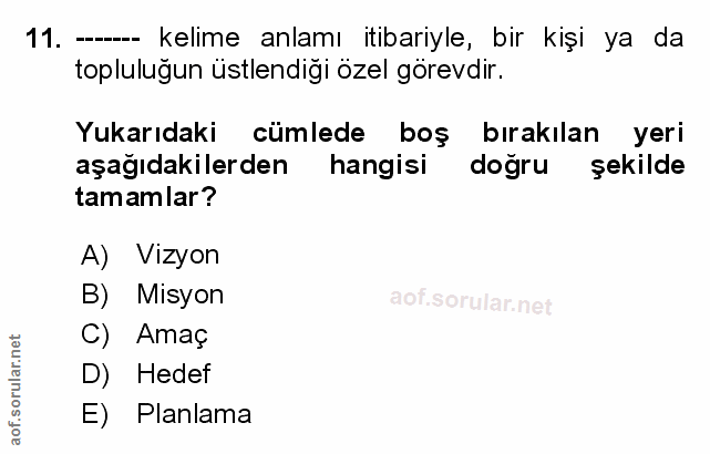 Soru 11