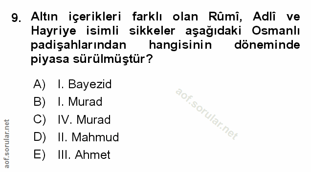 Soru 9