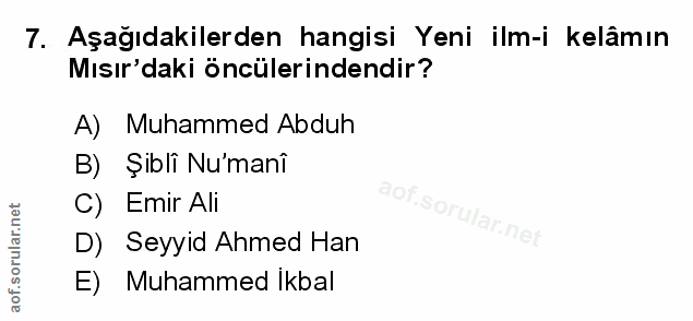 Soru 7