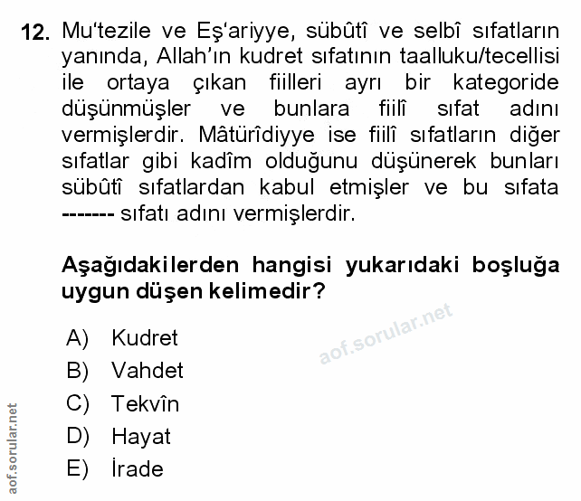 Soru 12