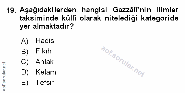 Soru 19