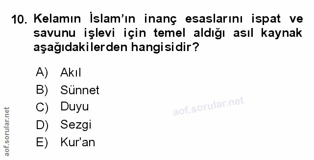 Soru 10